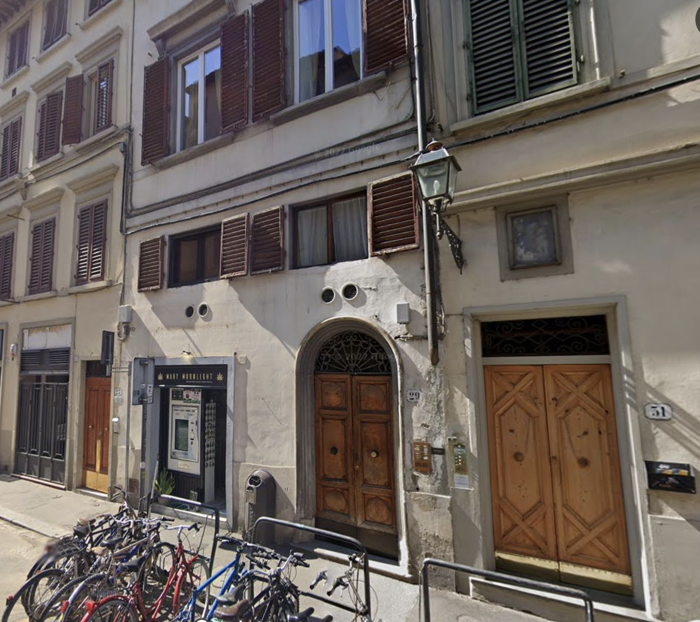 Photo: the street entrance door