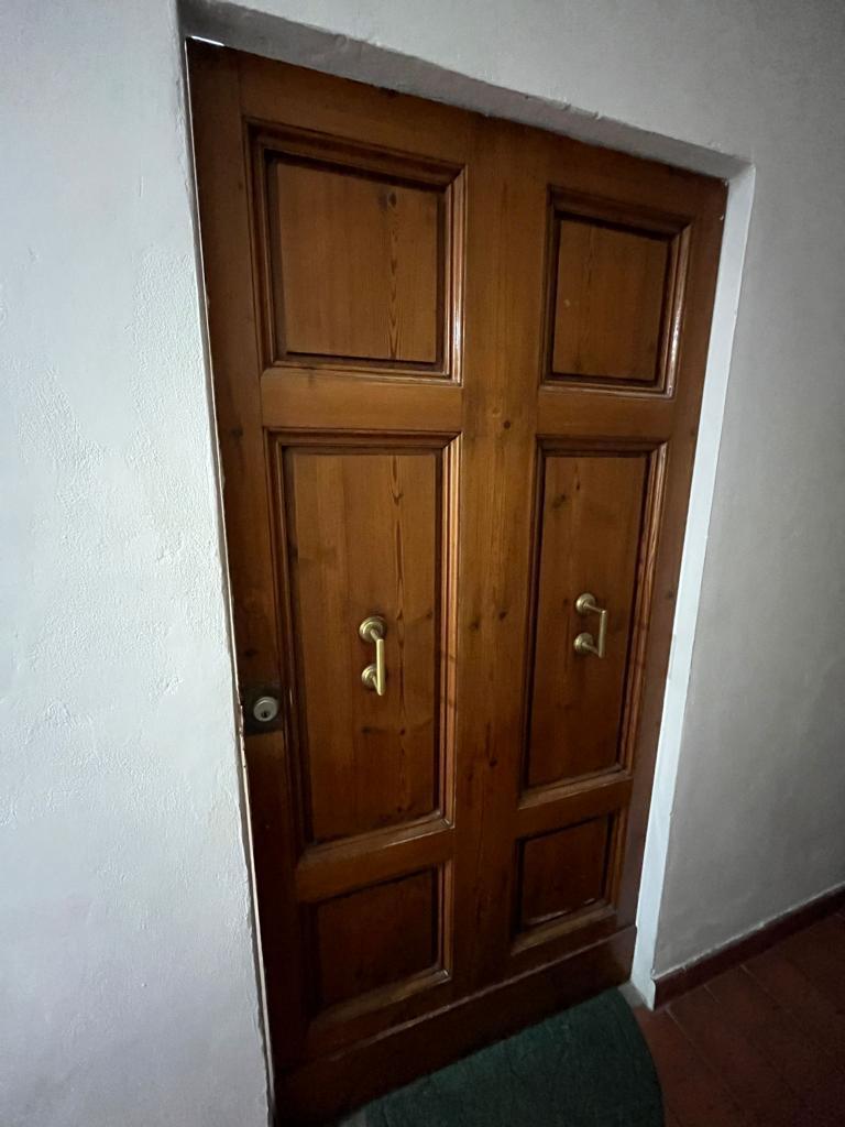 Photo: the apartment front door